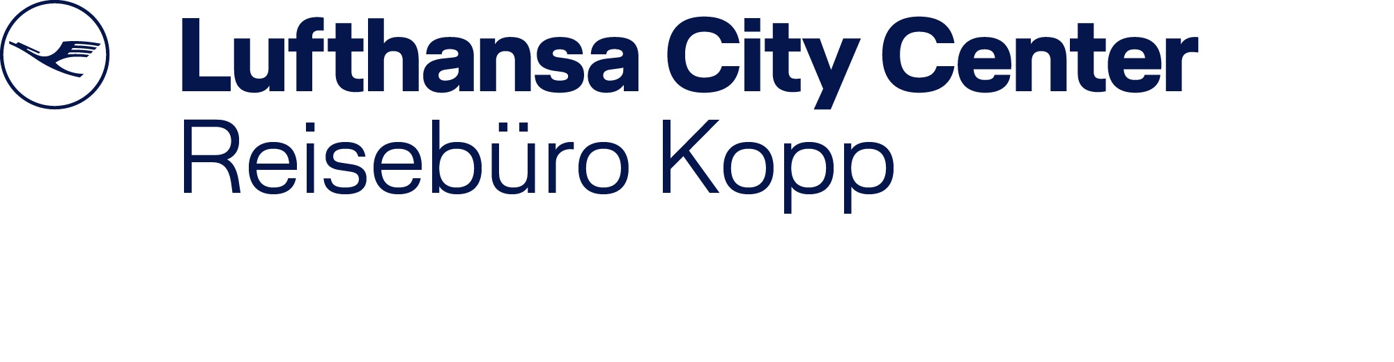 logo wand Lufthansa Kopp
